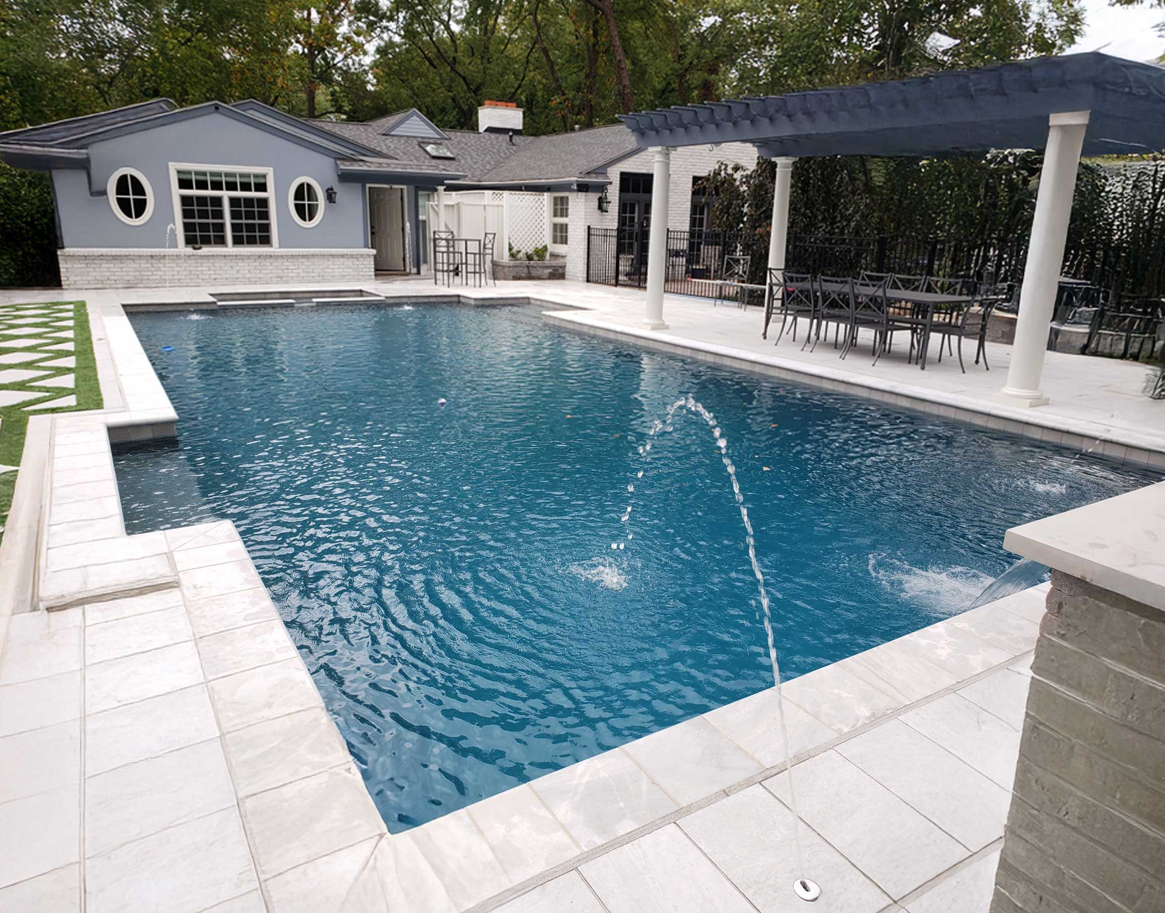 high-end pool renovations